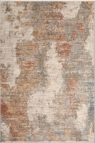 Crea Halı Alya AV03 Vintage Eskitme Desen Yumuşak Tuşeli Etnik Dokuma Taban Etnik Salon Oturma Odası Halısı My Crea Home