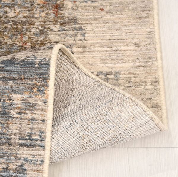 Crea Halı Alya AV03 Vintage Eskitme Desen Yumuşak Tuşeli Etnik Dokuma Taban Etnik Salon Oturma Odası Halısı My Crea Home