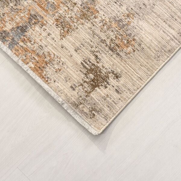 Crea Halı Alya AV03 Vintage Eskitme Desen Yumuşak Tuşeli Etnik Dokuma Taban Etnik Salon Oturma Odası Halısı My Crea Home