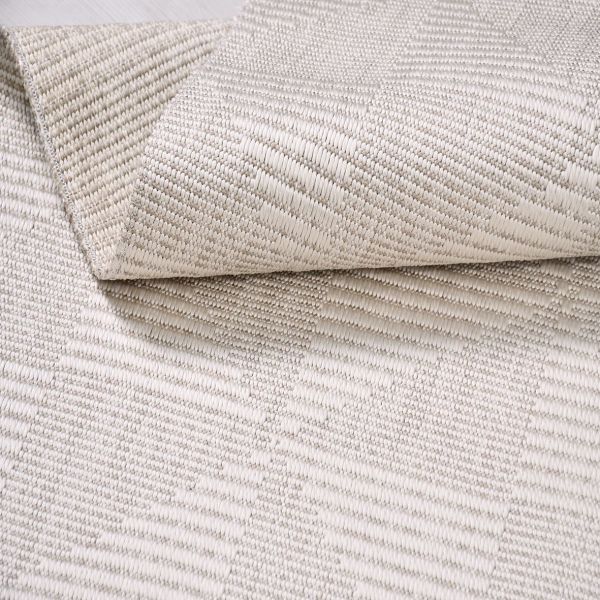 Crea Halı Epsilon EP09K Bej Hav Toz Vermez Sisal Halı Kolay Temizlenen Hasır Dokulu Modern Halı