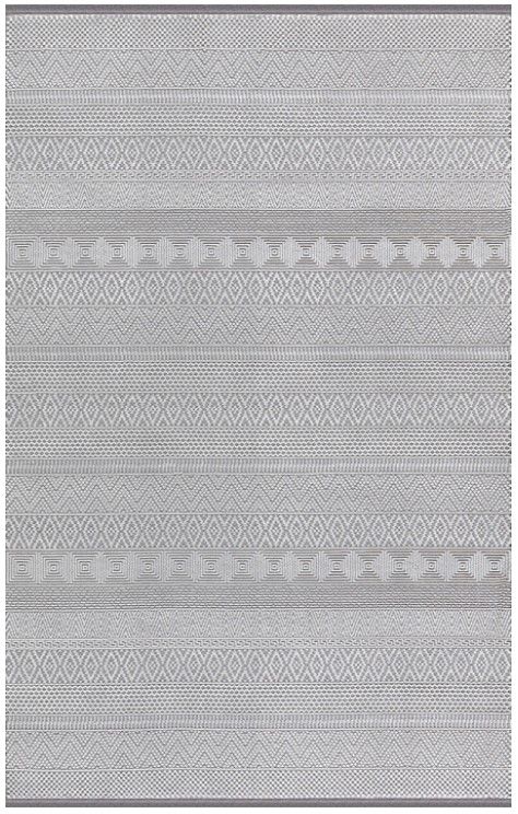 Merinos Rcycle Koleksiyonu 38422 096 Gri Modern Dokuma Salon Mutfak Halısı Yolluk