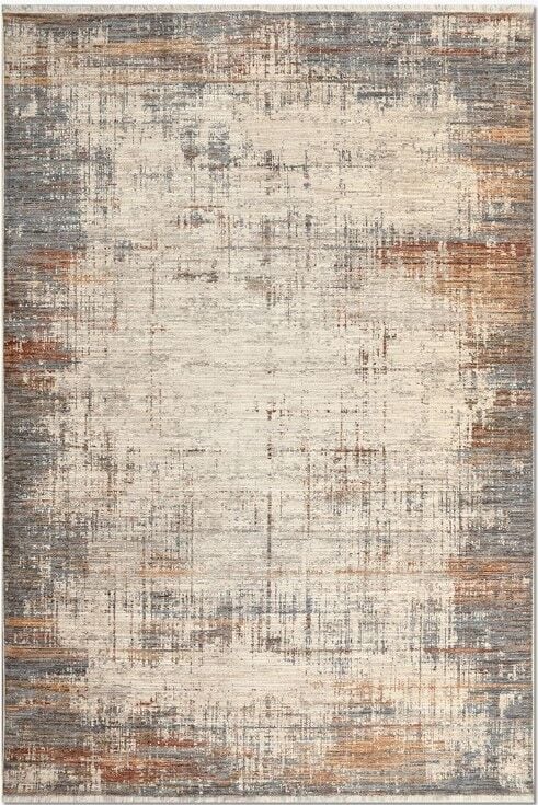 Crea Halı Alya AV04 Vintage Eskitme Desen Yumuşak Tuşeli Etnik Dokuma Taban Etnik Salon Oturma Odası Halısı My Crea Home