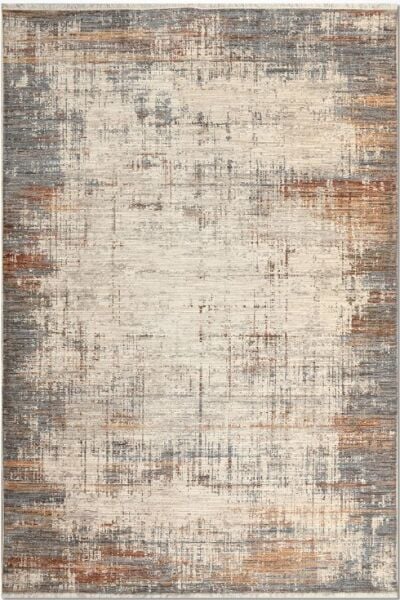 Crea Halı Alya AV04 Vintage Eskitme Desen Yumuşak Tuşeli Etnik Dokuma Taban Etnik Salon Oturma Odası Halısı My Crea Home