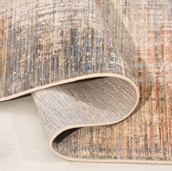 Crea Halı Alya AV04 Vintage Eskitme Desen Yumuşak Tuşeli Etnik Dokuma Taban Etnik Salon Oturma Odası Halısı My Crea Home