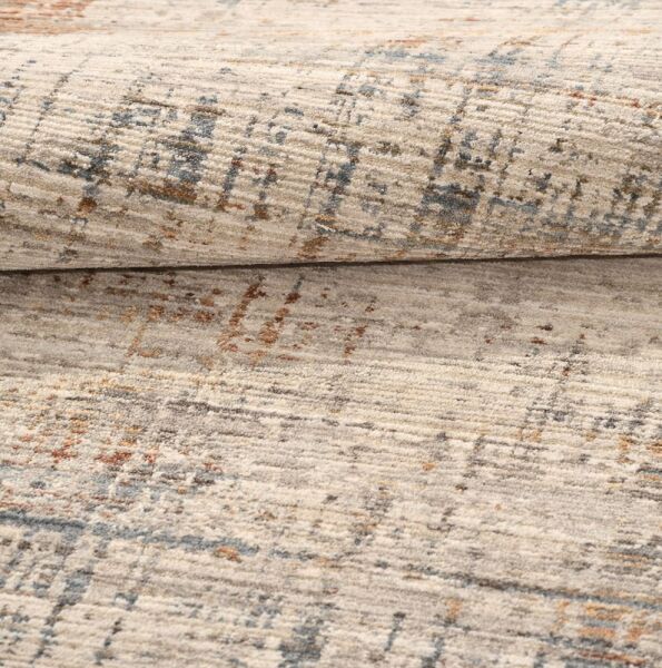 Crea Halı Alya AV04 Vintage Eskitme Desen Yumuşak Tuşeli Etnik Dokuma Taban Etnik Salon Oturma Odası Halısı My Crea Home