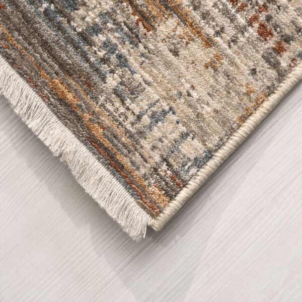 Crea Halı Alya AV04 Vintage Eskitme Desen Yumuşak Tuşeli Etnik Dokuma Taban Etnik Salon Oturma Odası Halısı My Crea Home