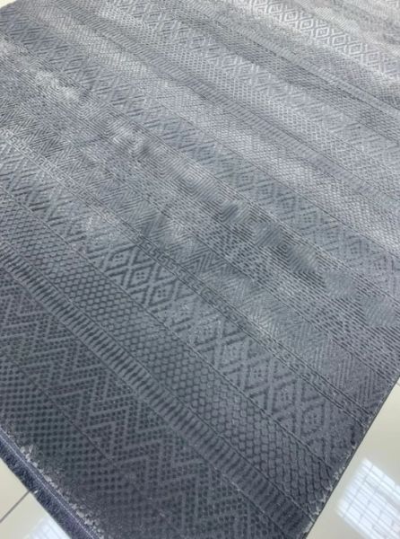 Merinos Recycle Koleksiyonu 38422 091 Antrasit Modern Dokuma Salon Mutfak Halısı Yolluk