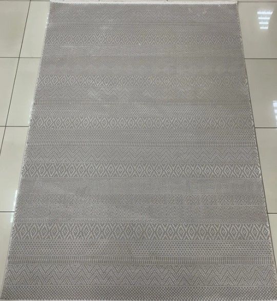 Merinos Recycle Koleksiyonu 38422 071 Krem Modern Dokuma Salon Mutfak Halısı Yolluk