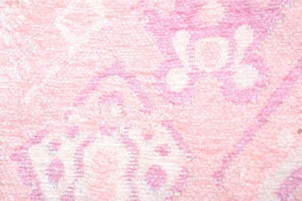 Lina Çift Taraflı %100 Pamuk Kilim Modern Yıkanabilir Şönil Kilim 015-J Pudra Pembe  Koridor Mutfak Salon Şönil Halı Çift Taraflı Yolluk