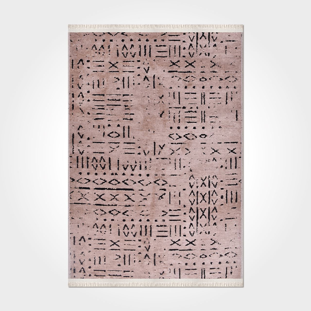 Crea Halı Vena Koleksiyonu 8011S Dokuma Kaymaz Tabanlı Modern Halı My Crea Home 80x200