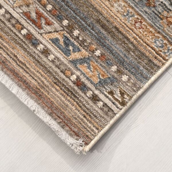 Crea Halı Alya AV07 Vintage Eskitme Desen Yumuşak Tuşeli Etnik Dokuma Taban Etnik Salon Oturma Odası Halısı My Crea Home