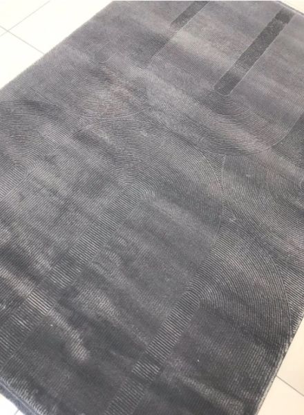 Merinos Rcycle Koleksiyonu 37804 091 Antrasit Modern Dokuma Salon Mutfak Halısı Yolluk