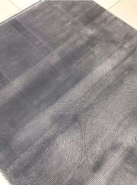 Merinos Rcycle Koleksiyonu 37804 091 Antrasit Modern Dokuma Salon Mutfak Halısı Yolluk