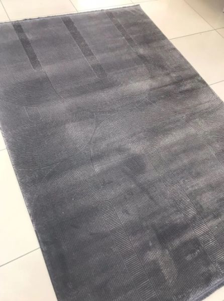 Merinos Rcycle Koleksiyonu 37804 091 Antrasit Modern Dokuma Salon Mutfak Halısı Yolluk