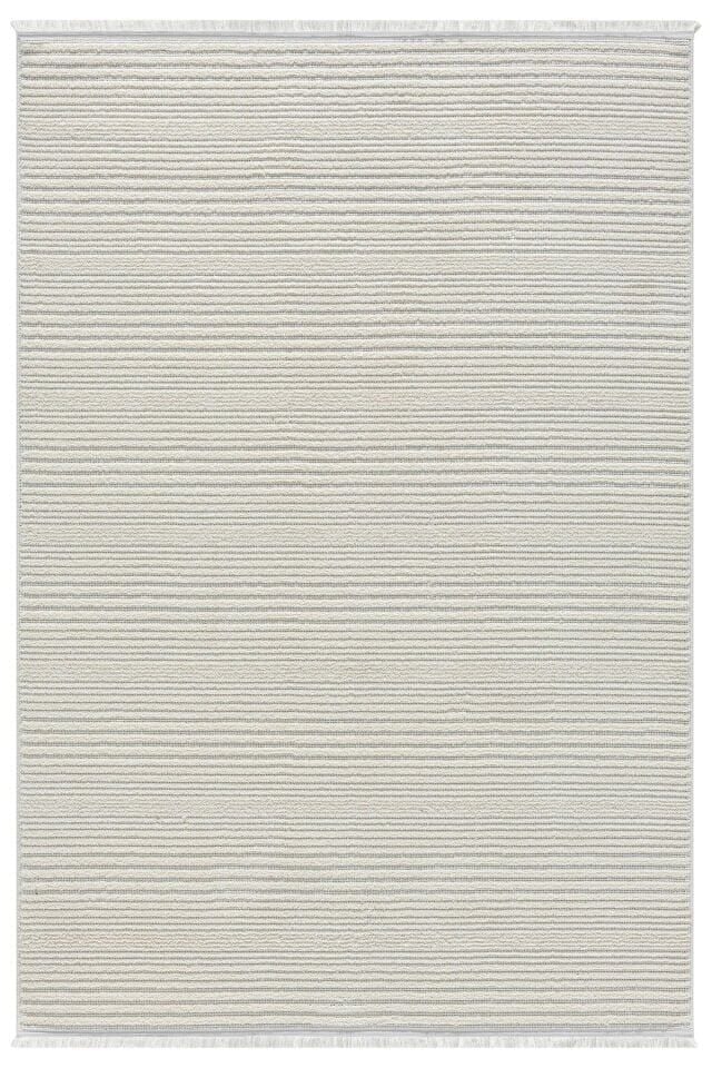 Seyran Halı Zara 0950 Krem Ekstra Yumuşak Kabartmalı Modern Yolluk Koridor Mutfak Salon Halısı