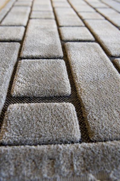 Halımax Alfa 8008 Gri Hav Toz Vermez Kabartmalı Modern Salon Halısı