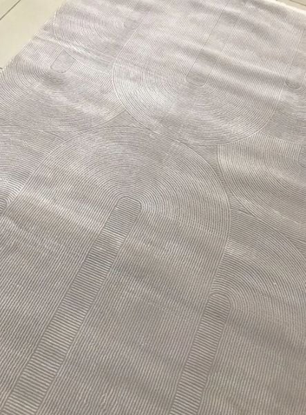 Merinos Rcycle Koleksiyonu 37804 071 Bej Modern Dokuma Salon Mutfak Halısı Yolluk