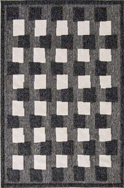 Halımax Gloria 7513 Antrasit Hav Toz Vermez Kabartmalı Modern Salon Halısı