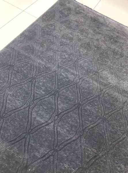 Merinos Recycle Koleksiyonu 37406 091 Antrasit Modern Dokuma Salon Mutfak Halısı Yolluk