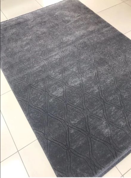 Merinos Recycle Koleksiyonu 37406 091 Antrasit Modern Dokuma Salon Mutfak Halısı Yolluk