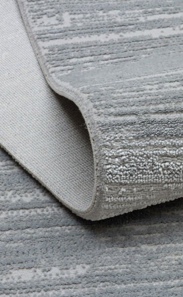 Eko Halı Lagos WX LGS 19 L. Grey Hav Toz Vermez Modern Yumuşak Tuşeli Salon Halısı