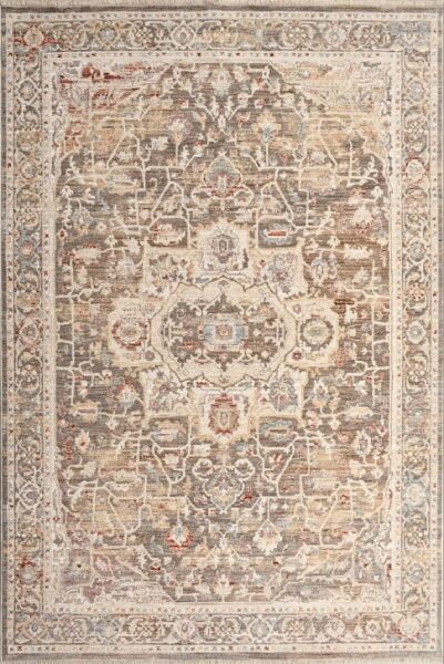 Crea Halı Armoni AA03 Vintage Eskitme Desen Yumuşak Tuşeli Etnik Dokuma Taban Etnik Salon Oturma Odası Halısı My Crea Home