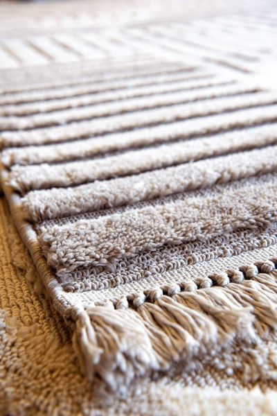 Halımax Vendi 2212 Gri Hav Toz Vermez Kabartmalı Modern Salon Halısı