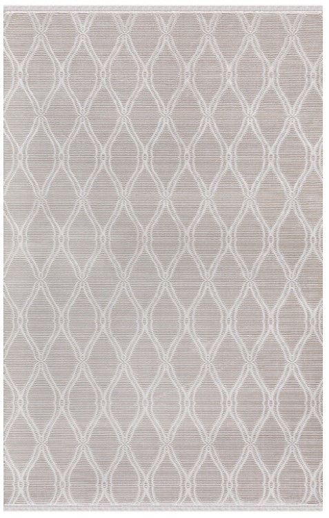 Merinos Rcycle Koleksiyonu 37406 071 Krem Bej Modern Dokuma Salon Mutfak Halısı Yolluk