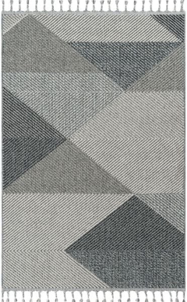 Eko Halı Soho SH 08 Grey Multy Hav Toz Vermez Modern Bukle Makine Halısı Yolluk Gri Mutfak Halısı