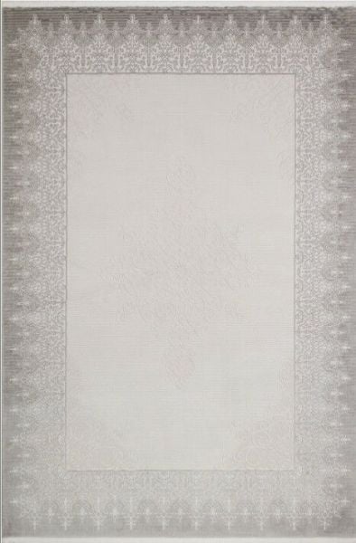 Türkmen Halı Miranda Koleksiyonu MR01 Gri Yumuşak Tuşeli Modern Salon Halısı 160x230cm(4m2)