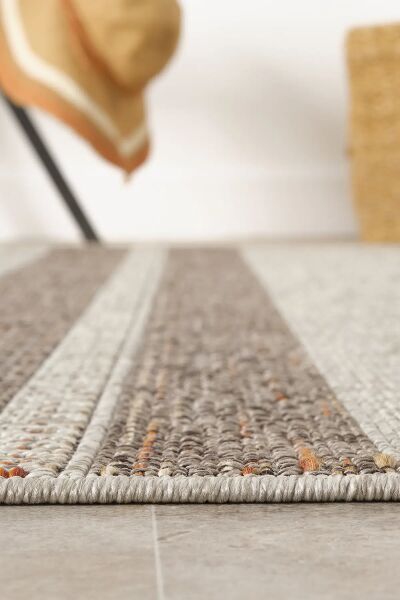 Seyran Halı 2553 Terra Yazlık Hav Toz Vermez Yolluk Sisal Dokuma Etnik Oturma Odası Salon Balkon Halısı