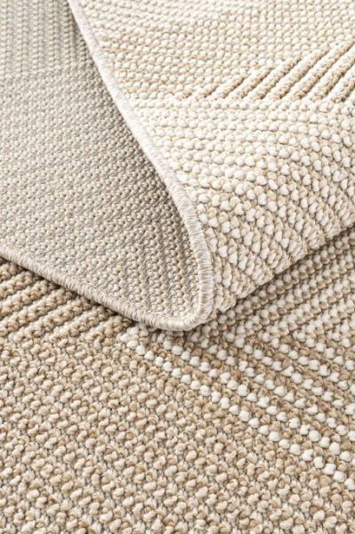 Eko Halı Soho SH 08 Beige Hav Toz Vermez Modern Bukle Makine Halısı Yolluk Bej Mutfak Halısı
