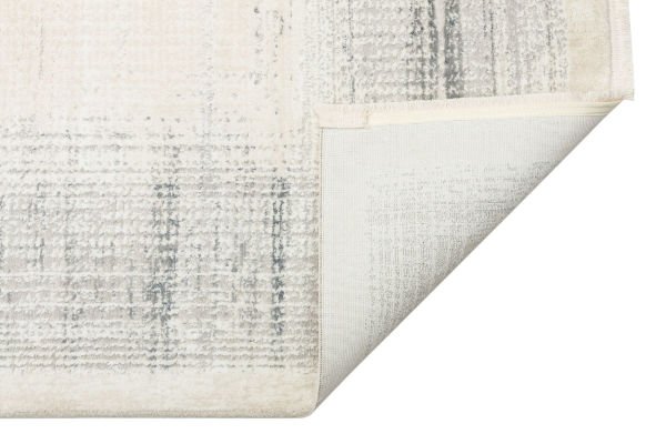Eko Halı Lagos WX LGS 08 Cream Silver Hav Toz Vermez Modern Yumuşak Tuşeli Salon Halısı