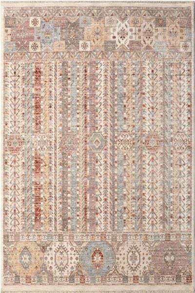Crea Halı Armoni AA05 Vintage Eskitme Desen Yumuşak Tuşeli Etnik Dokuma Taban Etnik Salon Oturma Odası Halısı My Crea Home