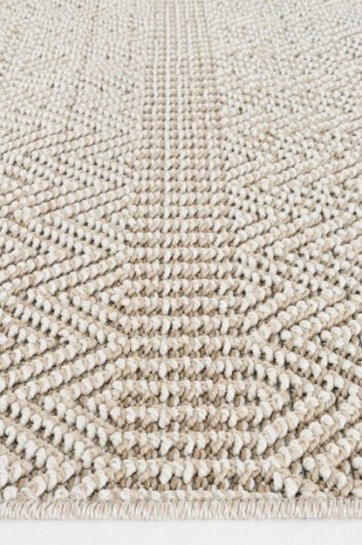 Eko Halı Soho SH 01 Beige Hav Toz Vermez Modern Bukle Makine Halısı Yolluk Bej Mutfak Halısı