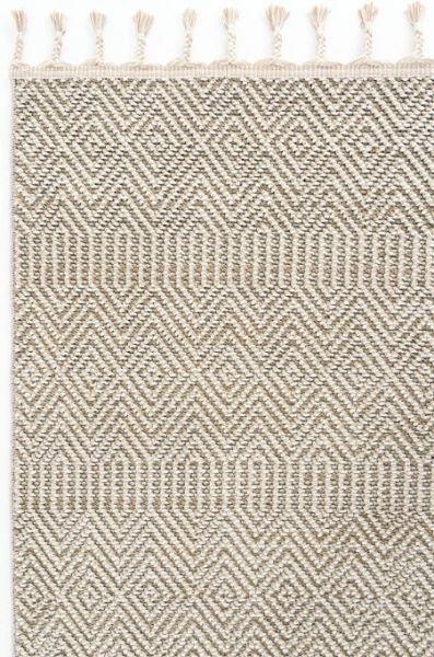 Eko Halı Soho SH 01 Beige Hav Toz Vermez Modern Bukle Makine Halısı Yolluk Bej Mutfak Halısı