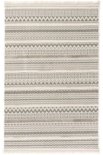 Halımax Vendi 2207 Gri Hav Toz Vermez Kabartmalı Modern Salon Halısı