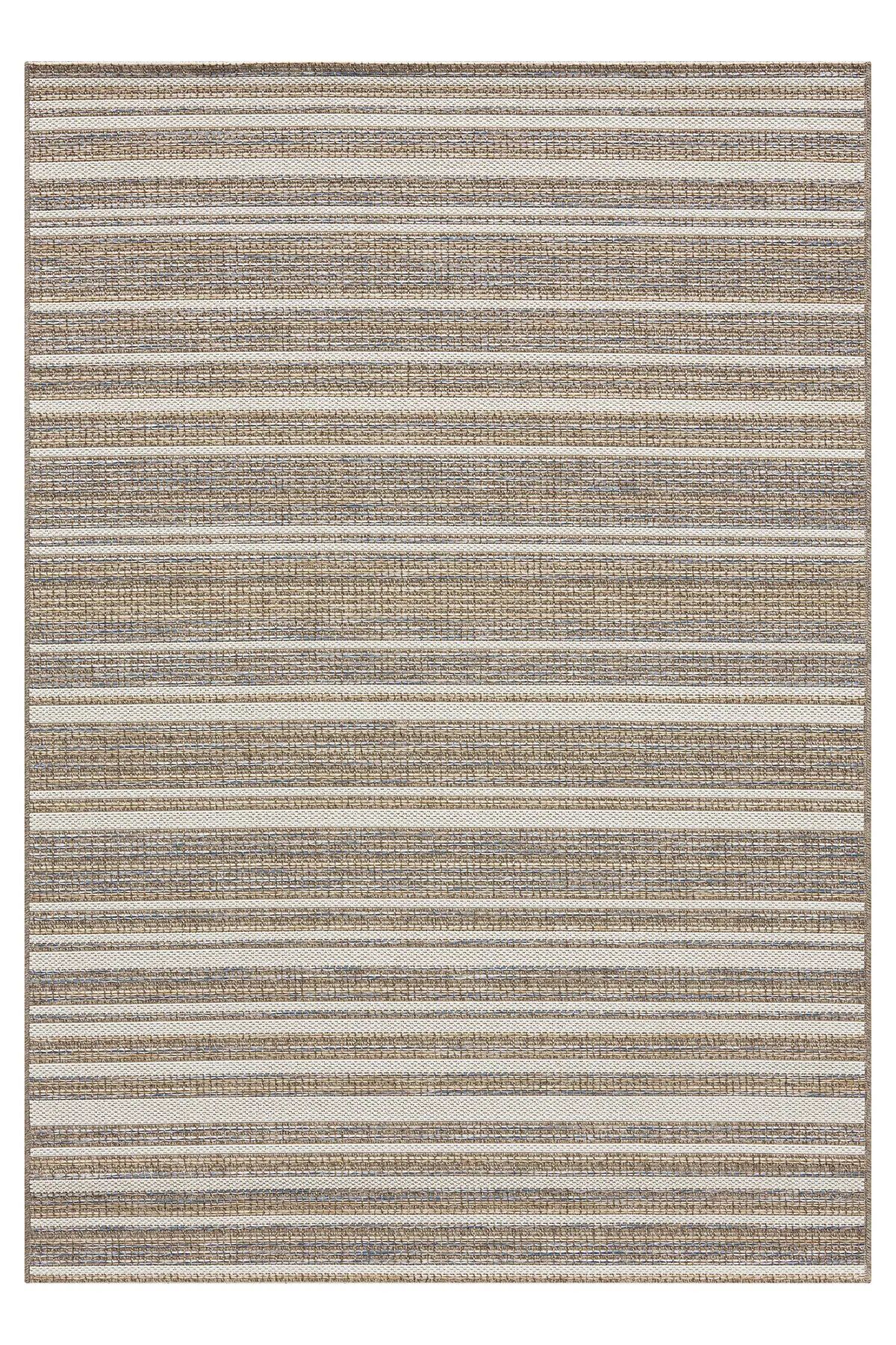 Seyran Halı 2551 Mavi Yazlık Hav Toz Vermez Yolluk Sisal Dokuma Etnik Oturma Odası Salon Balkon Halısı