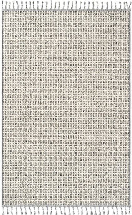 Eko Halı Soho SH 13 Cream Grey Hav Toz Vermez Modern Bukle Makine Halısı Yolluk Krem Gri Mutfak Halısı