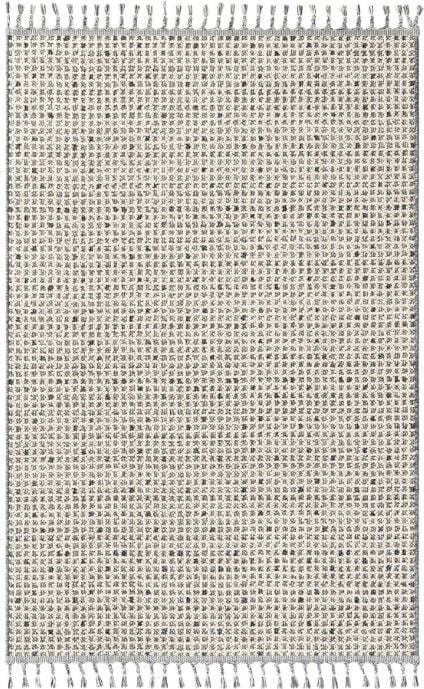 Eko Halı Soho SH 13 Cream Grey Hav Toz Vermez Modern Bukle Makine Halısı Yolluk Krem Gri Mutfak Halısı