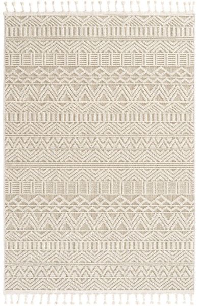 Eko Halı Soho SH 14 Beige Hav Toz Vermez Modern Bukle Makine Halısı Yolluk Bej Mutfak Halısı