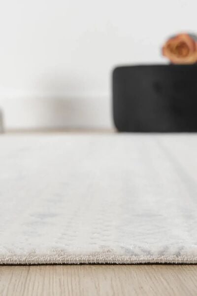 Seyran Halı Ahlat 7050 Gri Modern Akrilik Salon Halısı Yolluk Oturma Odası Akrilik Halı