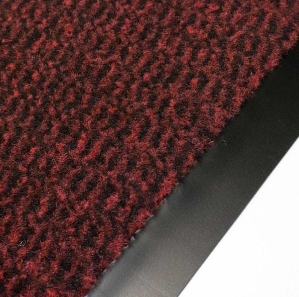 Bordo Kapı Önü Nem Ve Toz Alıcı Kauçuk Paspas Dayanıklı Kaymaz Taban