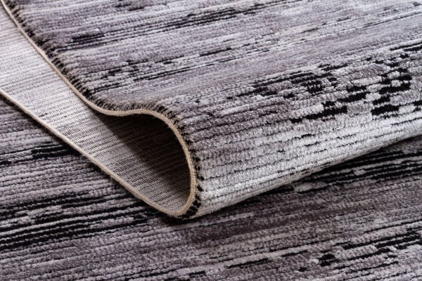 Türkmen Halı Alya Antialerjik Modern Akrilik Makine Halısı 20434 Siyah