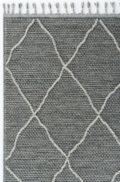 Eko Halı Soho SH 02 Grey Hav Toz Vermez Modern Bukle Makine Halısı Yolluk Gri Mutfak Halısı