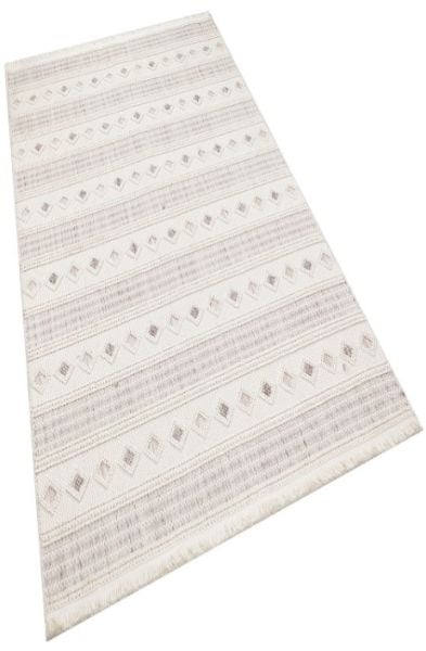 Türkmen Halı Bengal BN03 Gri Bukle Dokumalı Modern Salon Halısı