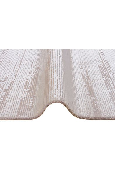 Türkmen Halı Alya Antialerjik Modern Akrilik Makine Halısı 20434 Bej 160x230