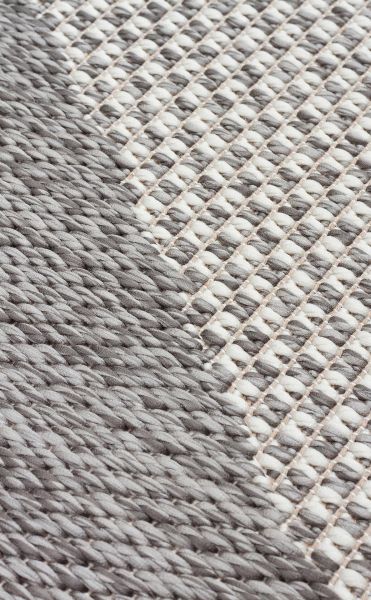 Eko Halı Mono MNO 03 GREY Hav Toz Vermez Sisal Halı Kolay Temizlenen Hasır Dokulu Modern Halı