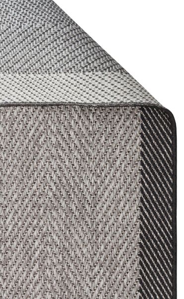 Eko Halı Mono MNO 02 Dark Grey Hav Toz Vermez Sisal Halı Kolay Temizlenen Hasır Dokulu Modern Halı