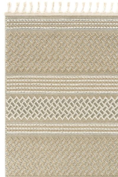 Eko Halı Soho SH 05 Beige Hav Toz Vermez Modern Bukle Makine Halısı Yolluk Krem Bej Mutfak Halısı